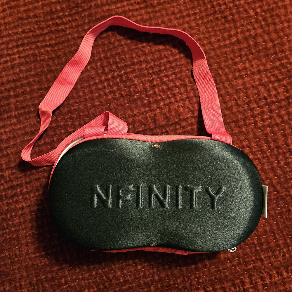 NFINITY Pink and Black VR Case with Ergonomic Design